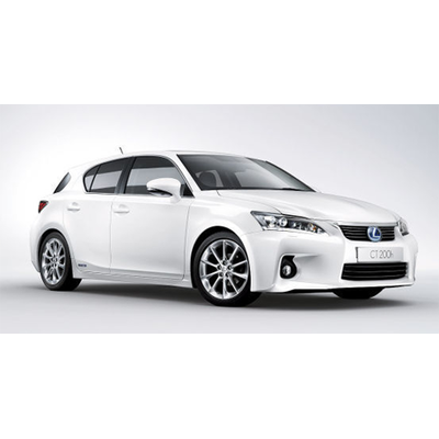 Der Lexus CT200h auf dem Pariser Autosalon