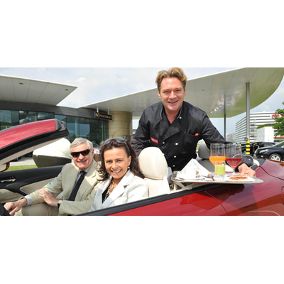 Lexus Gourmet Drive-In mit Heinz Hanner 