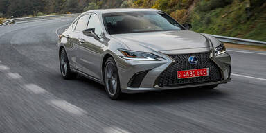 Lexus ES greift A6, 5er und E-Klasse an