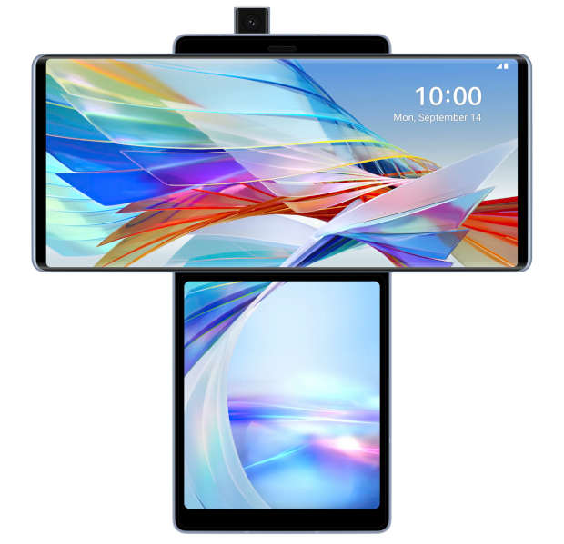 LG Smartphone mit drehbarem Display