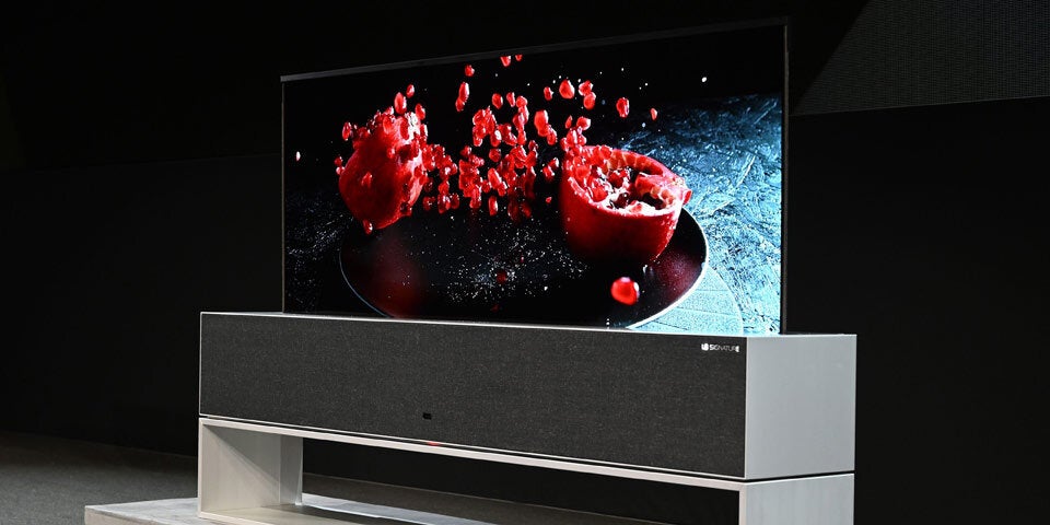 So funktioniert LGs aufrollbarer 4K-TV