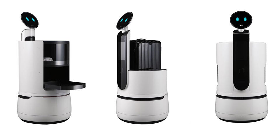 2,24 Meter 8K-OLED-TV und coole Roboter