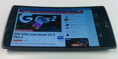 Gebogenes Smartphone im oe24-Test