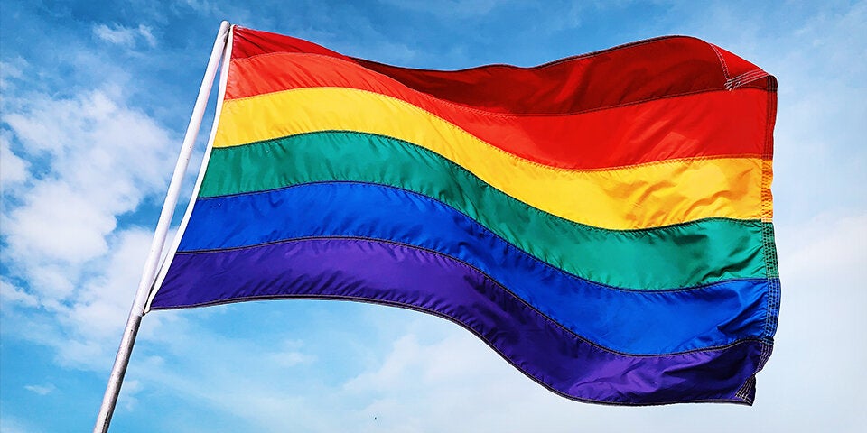 LGBT flagge homosexuell pride
