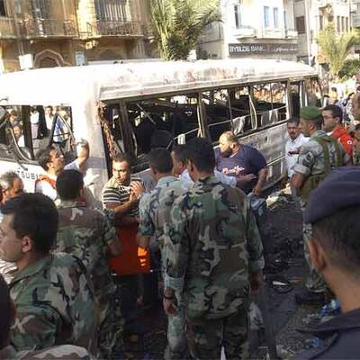 Bilder vom Anschlag im Libanon