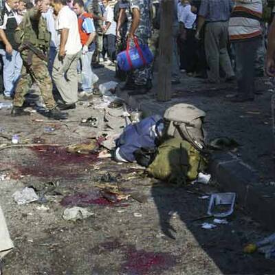 Bilder vom Anschlag im Libanon