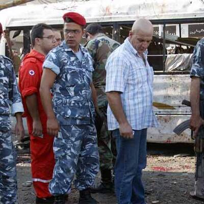 Bilder vom Anschlag im Libanon