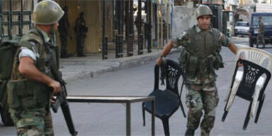 Drei Tote bei Gefechten im Libanon