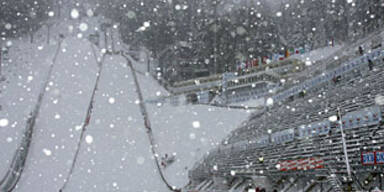 liberec schanze schnee