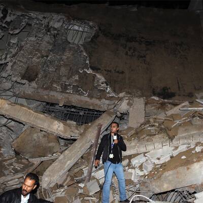 Bilder der Zerstörung aus Libyen