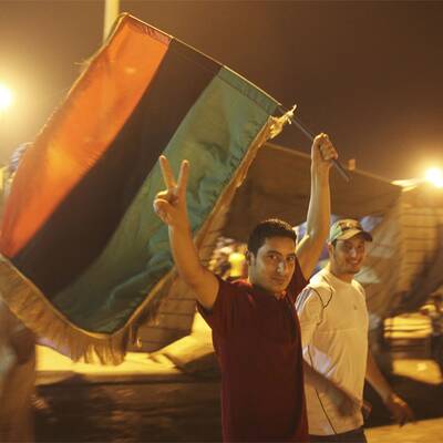 Rebellen bejubeln das Ende Gaddafis