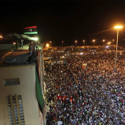 Rebellen bejubeln das Ende Gaddafis