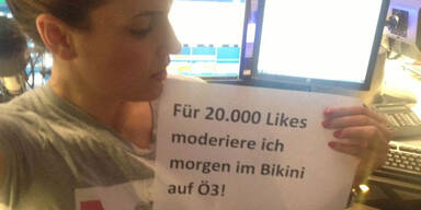 &Ouml;3-Star muss im Bikini moderieren