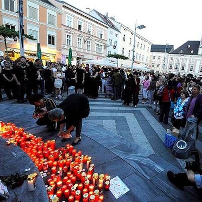 Lichtermeer in St. Pölten