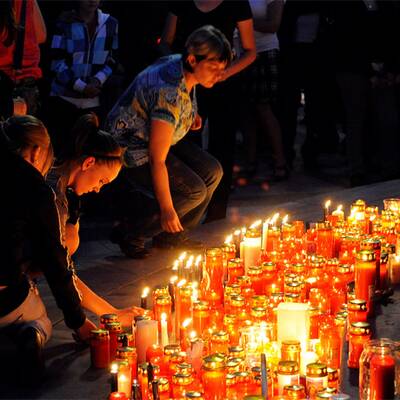 Lichtermeer in St. Pölten