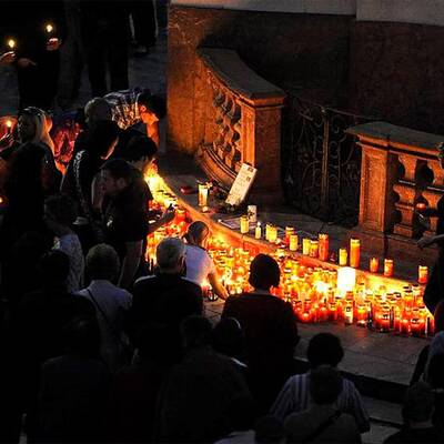 Lichtermeer in St. Pölten