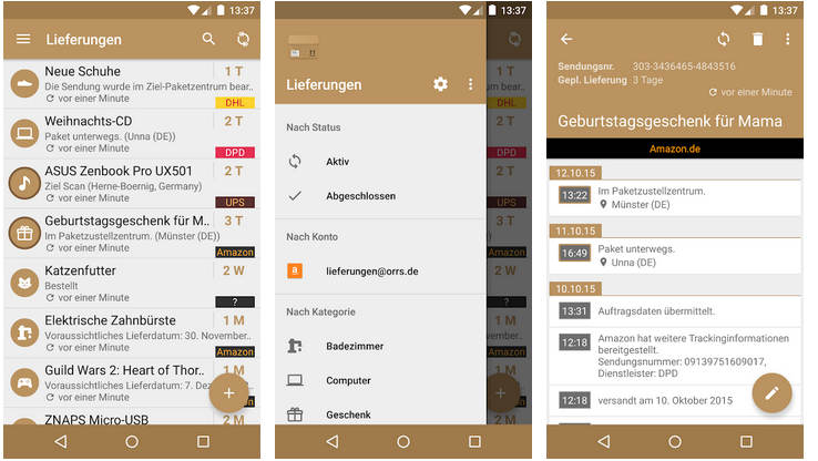 So sieht man, ob das bestellte Paket rechtzeitig ankommt