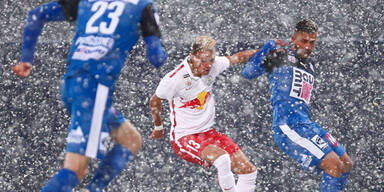 Schnee-Chaos: Erstliga-Partie abgebrochen