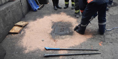 Wiener Feuerwehr verhindert Öko-Katastrophe