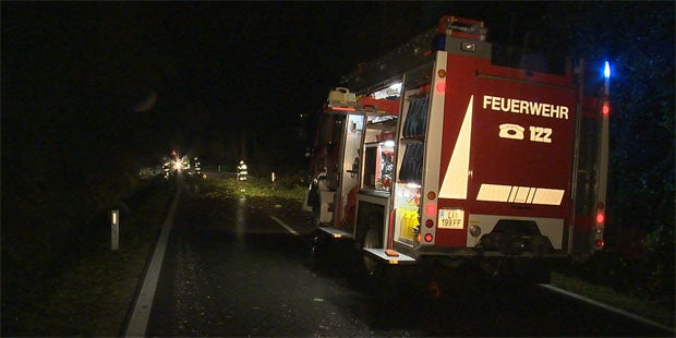 Orkan wütet in Österreich