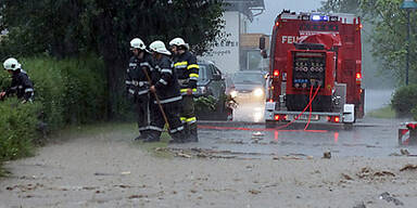 Unwetter-Chaos in Österreich