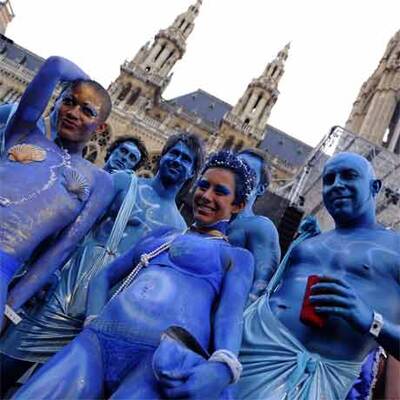 Life Ball: Mega-Stimmung vor dem Rathaus