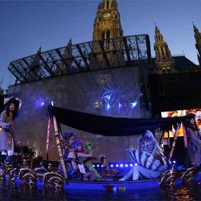 Life Ball: Mega-Stimmung vor dem Rathaus