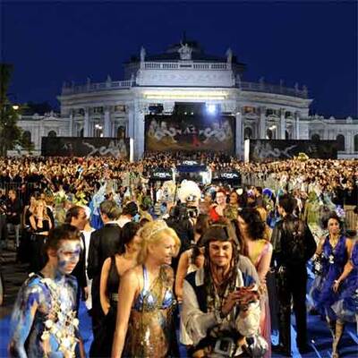 Life Ball: Mega-Stimmung vor dem Rathaus