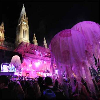 Life Ball: Mega-Stimmung vor dem Rathaus