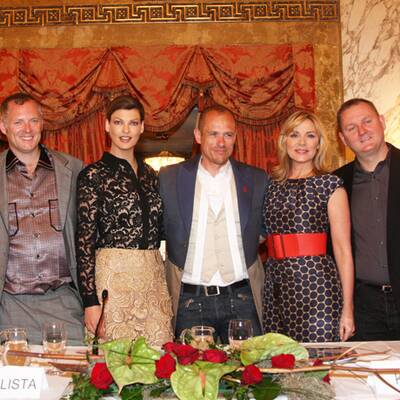 Kim Cattrall und Linda Evangelista in Wien