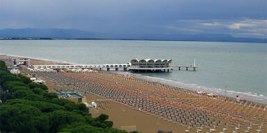 Regen-Wetter auch in Italien