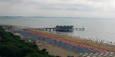 Regenwetter auch an der Adria