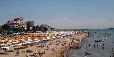 Strand in Lignano