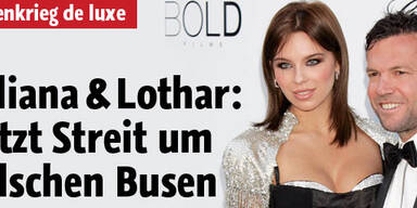 Liliana & Lothar streiten um ihren Busen