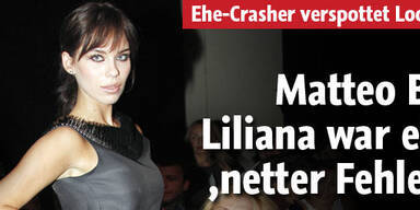 Matteo B.: Liliana war ein netter Fehler