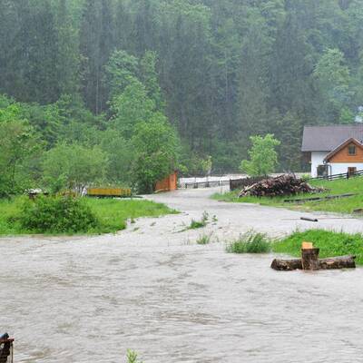 Hochwasser im Raum Lilienfeld
