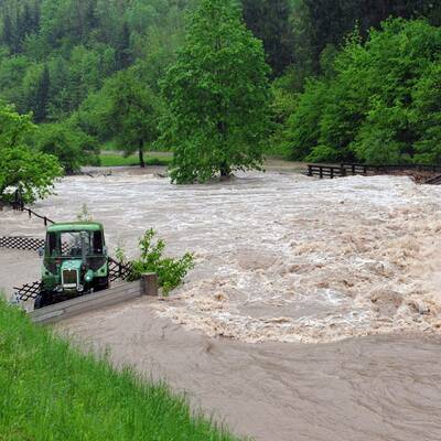 Hochwasser im Raum Lilienfeld
