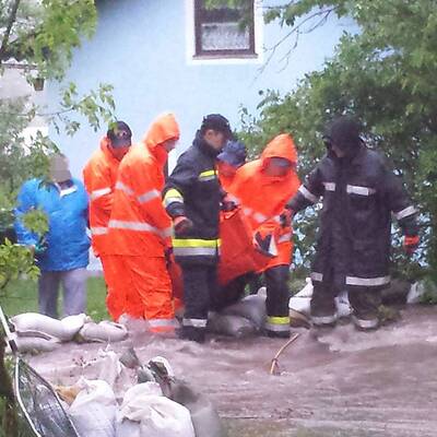 Hochwasser im Raum Lilienfeld