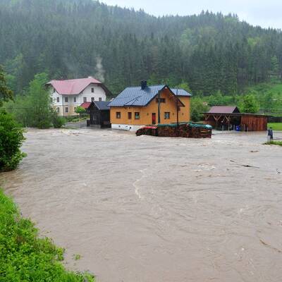 Hochwasser im Raum Lilienfeld