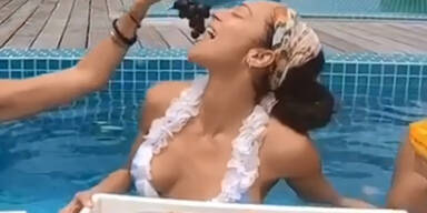 Lilly Becker: Spa&szlig; mit gleich drei M&auml;nnern