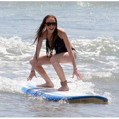 Lindsay Lohan am Opernball