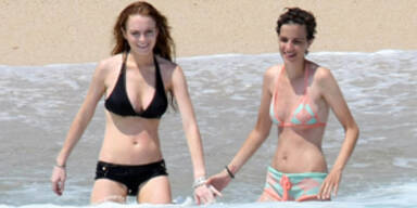 lindsay lohan samantha ronson in mexiko KON