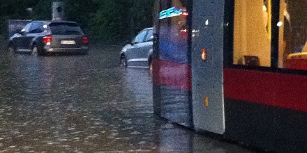 Hagel-Unwetter in Wien