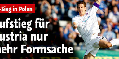 Aufstieg für Austria nur mehr Formsache