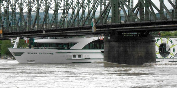 Donaupegel in NÖ sinken
