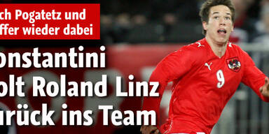 Constantini holt Linz zurück ins Team