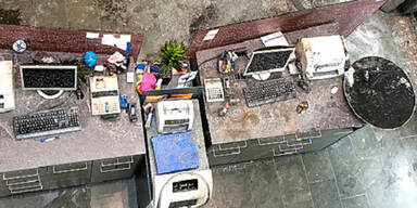 Brandanschlag auf Bank: Verdächtiger in Haft 