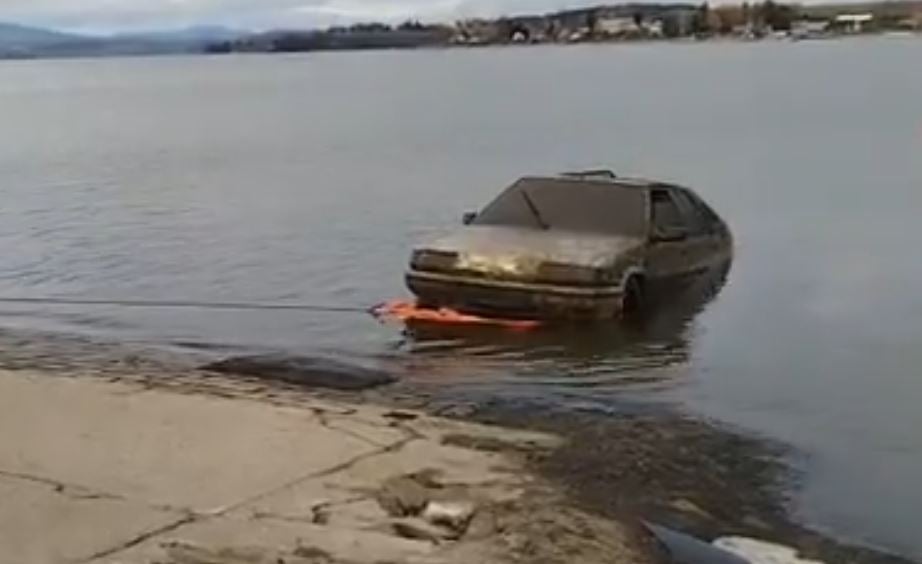 Stausee Lipno Max und Andreas