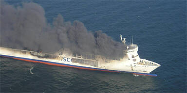 Feuer auf Ostseef&auml;hre ist aus