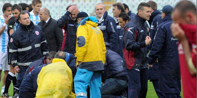 Italien geschockt: Profi stirbt auf Spielfeld 